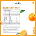 Mogu Mogu Orange Juice with Nata de Coco Jelly 320ml (Pack of 6), Refreshing Tropical Thai-Made Sip & Chew Beverage gallery image
