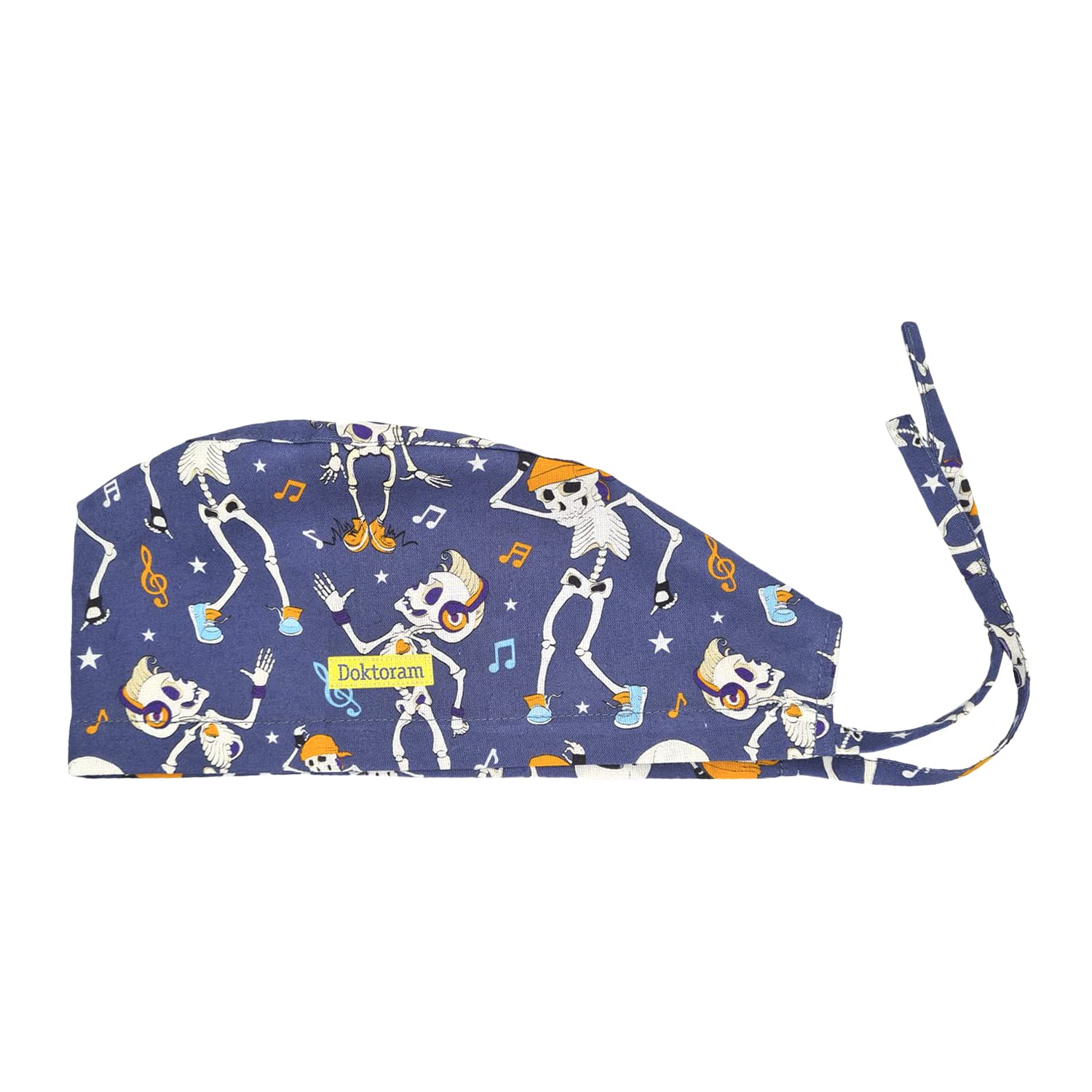 DOKTORAMX-Ray Black Working Cap - Comfortable and Breathable for Men and Women Long Aesthetic Head Cover