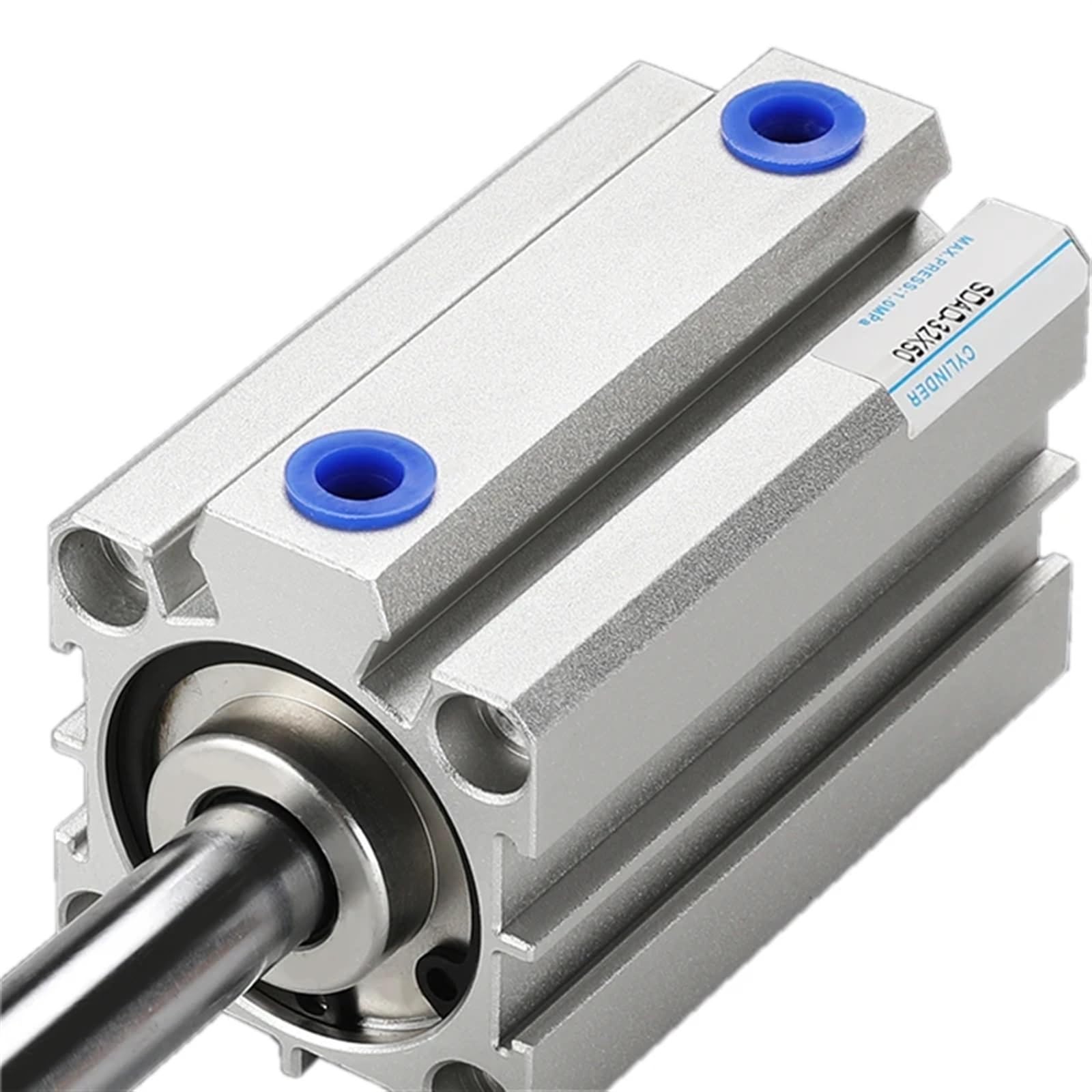 Vérin pneumatique Compact SDAD20/25/35 mm, Double Effet, Course 10/15/20/25/30/35/40/50 mm, 1 pièce(Stroke 30mm,SDAD32 (Bore 32mm))
