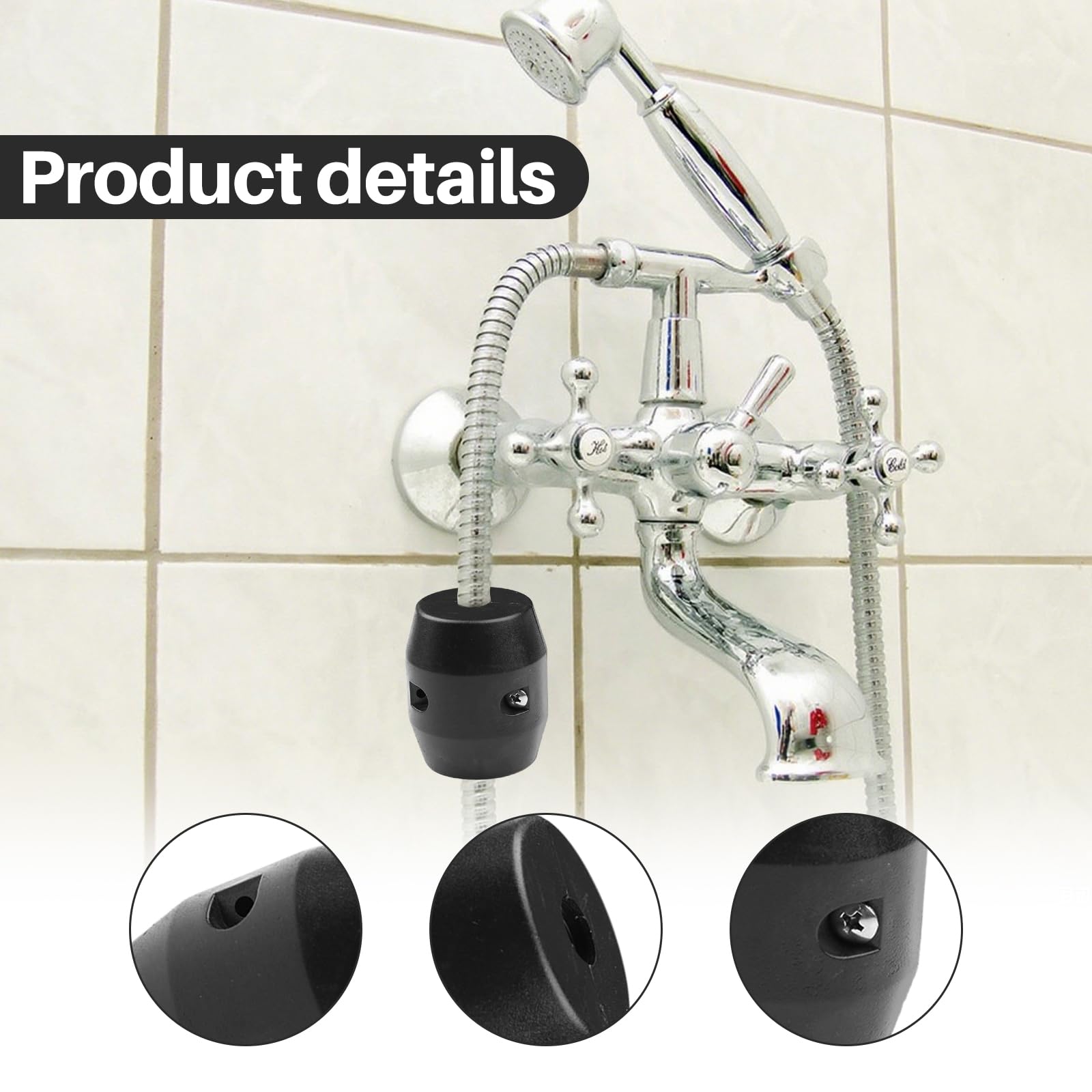 2 PCS Faucet Gravity Ball Pulldown, Faucet Weight Replacement Part Hose Weight Kitchen Basin Sink Pull Out Tap Accessory - Image 3