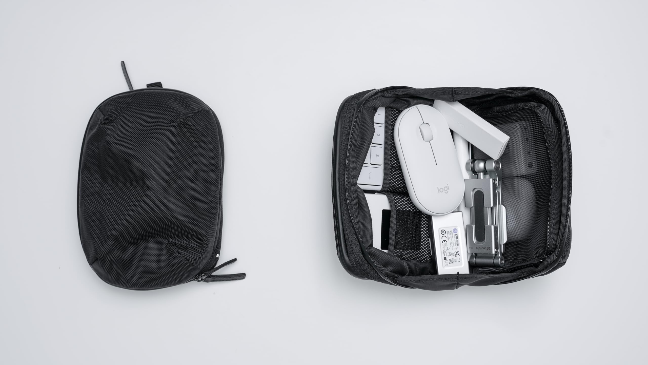 Amazon.co.jp: 伸縮自在なガジェットポーチ「HALFDAY POUCH