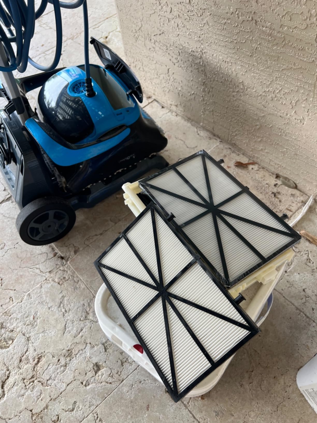 YanBan 4 filtri per la pulizia della piscina robotica, compatibili con Delphin Nautilus CC Plus, M200, M400, M500, Sigma, parte n. 991432-R4