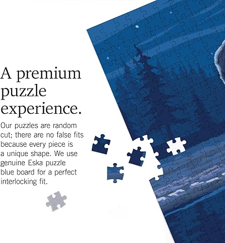 Miniatura 4 de Cuchara, Colorado, Bear in Moonlight (1000 Piece Puzzle, Challenging Jigsaw Puzzle for Adults, Made in USA)