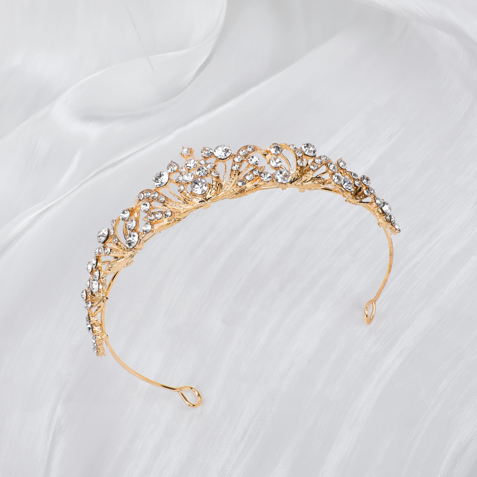 Korona księżniczki, tiara, kryształowy diadem, ozdoba do włosów, opaska na czoło, bal absolwentów, uroczystości, imprezy, Walentynki