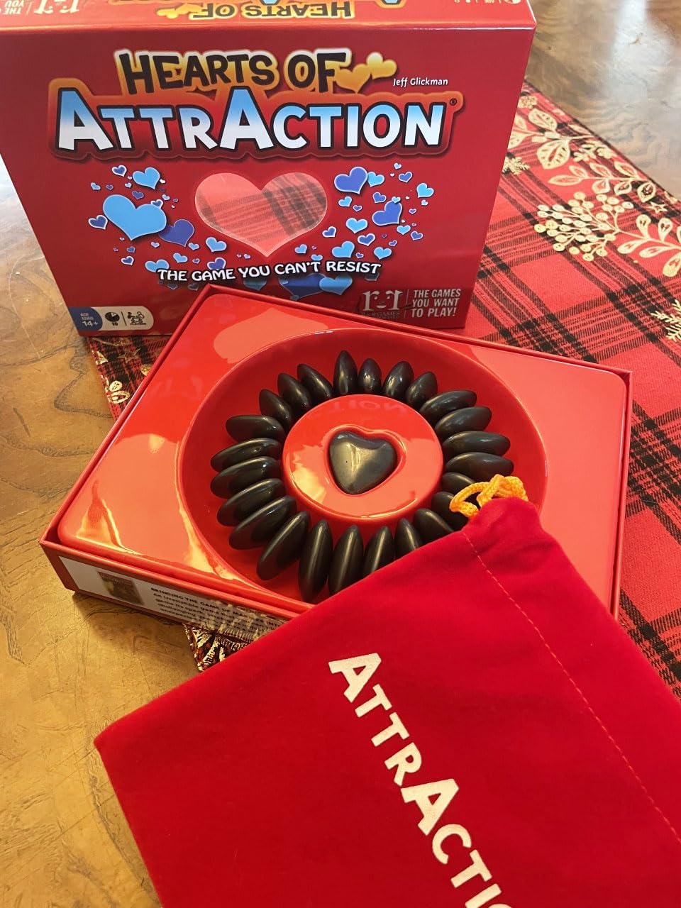 R&R Games Hearts of Attraction, Perfect Board Game for Family Night, Suitable for Ages 14 and up, Ideal for Adults and Kids