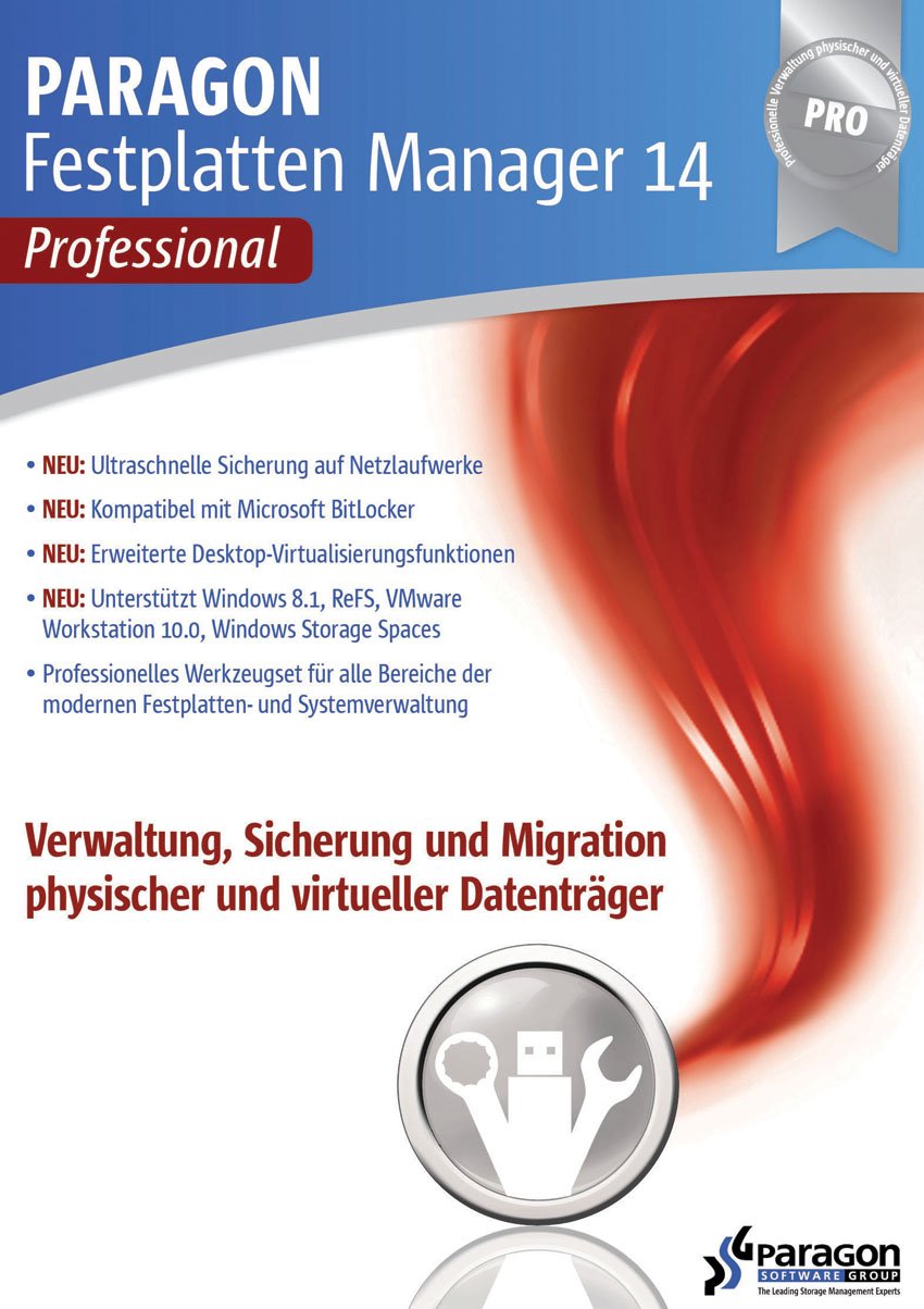 Paragon Festplatten Manager 14 Professional [Download]