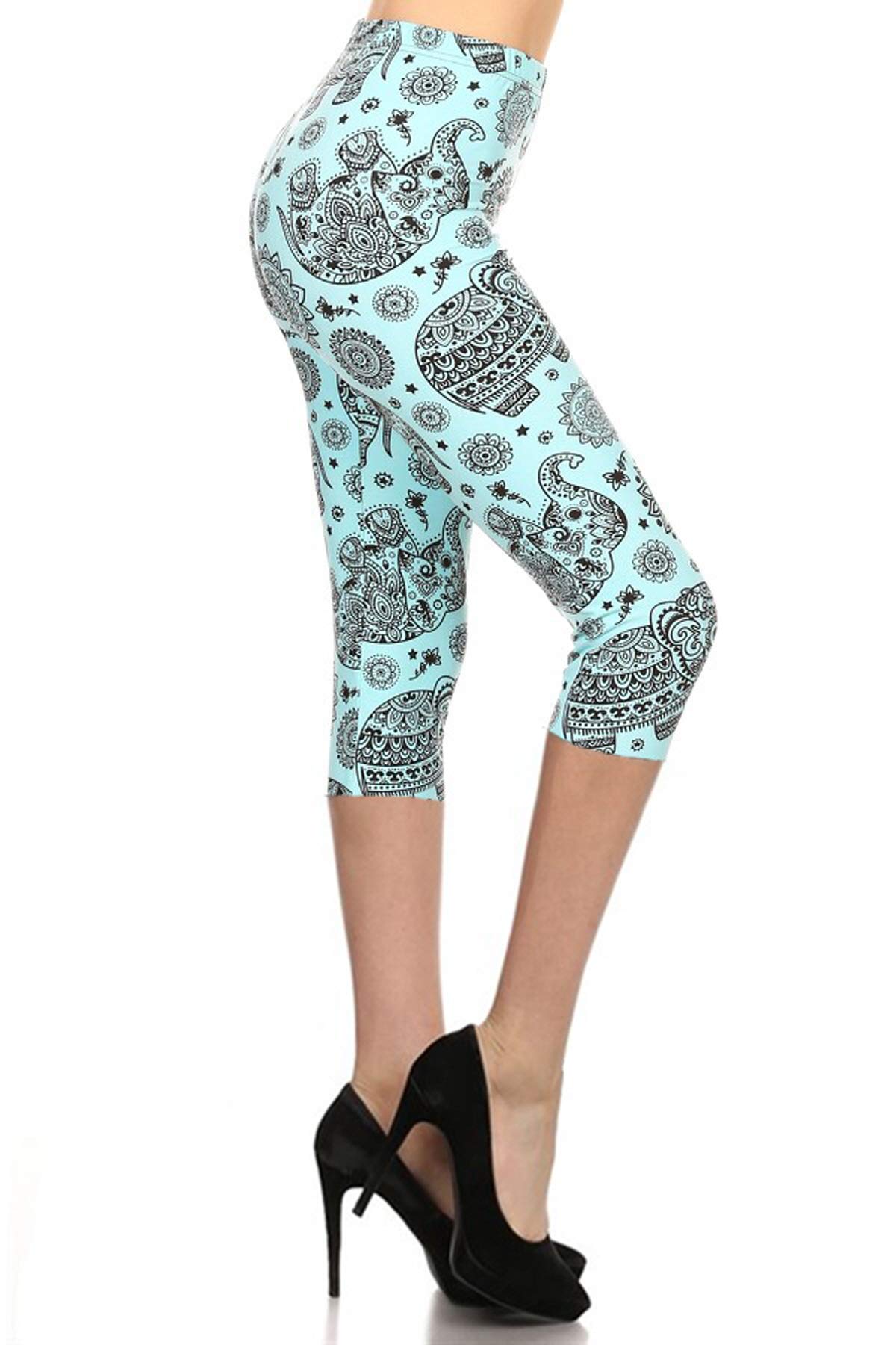 Leggings Depot High Waisted Camouflage & Multiple Print Leggings for Women - Reg, Plus, 1X3X, 3X5X