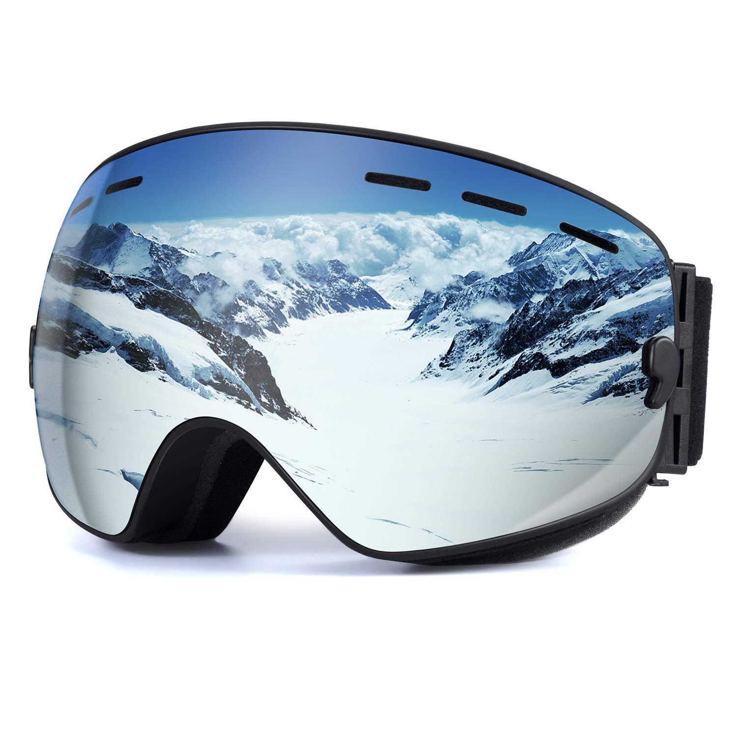 wide view ski goggles