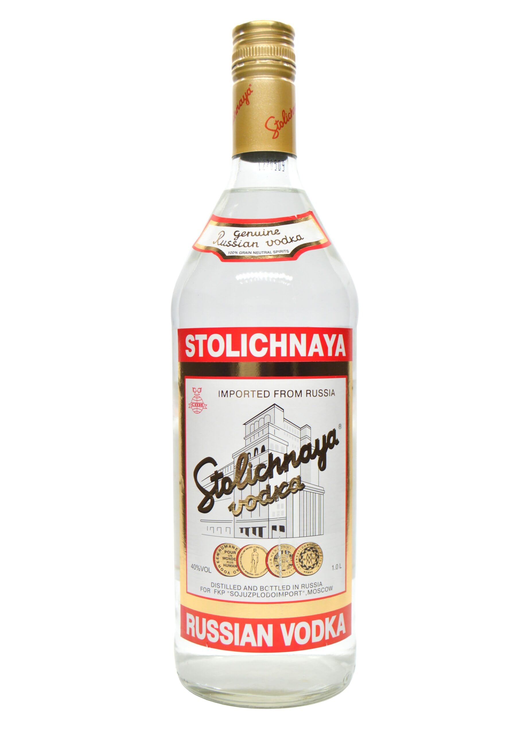Stolichnaya Russian Premium Vodka 1 Litre