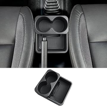 CDEFG Compatible with Suzuki Jimny FJ JB23 JB33 1998-2018 MT Centre Console Organiser Storage Box Handbrake with Cup Holder Storage Box Jimny JB23 JB33 Accessories Manual Transmission