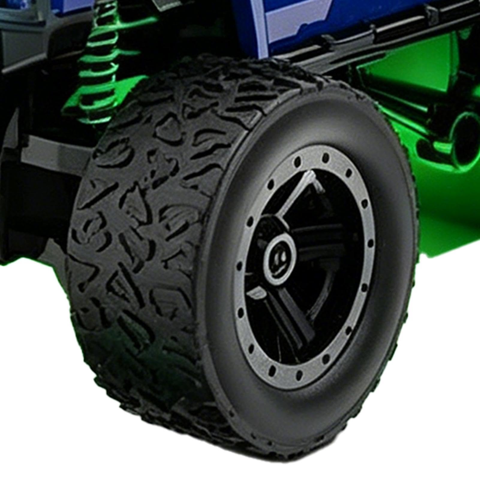 Generico Camion Crawler RC,Con, Veicolo Ricaricabile 2.4GHz - 1 64 4WD Mini Auto Derapante con Cassone Traino - per Bambini, Gare, Derapate, Scrivania, Interni, Esterni, Festa di Compleanno