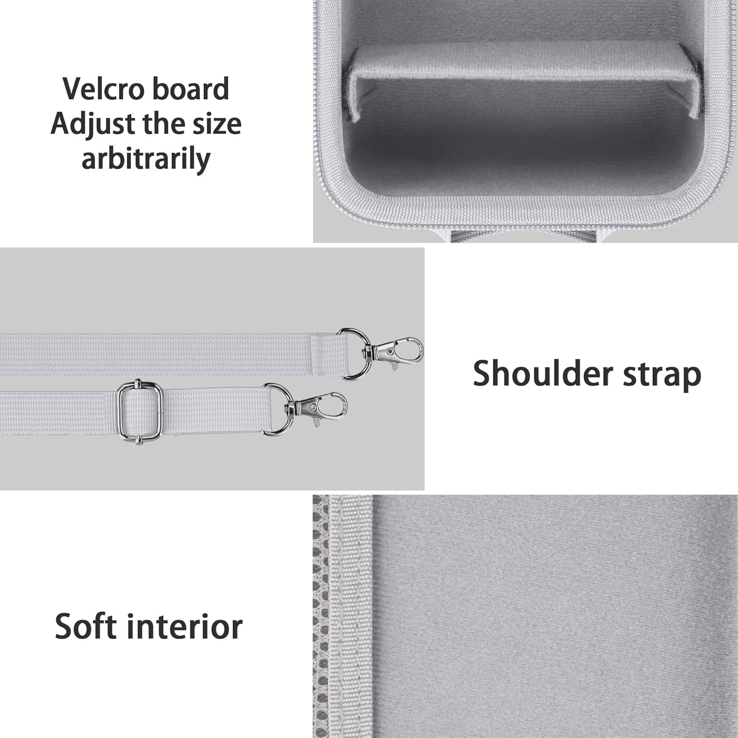 Camera Case Compatible with KODAK PIXPRO AZ405/AZ425/AZ255/AZ401/AZ528 Digital Camera Vlogging Camera,White Case