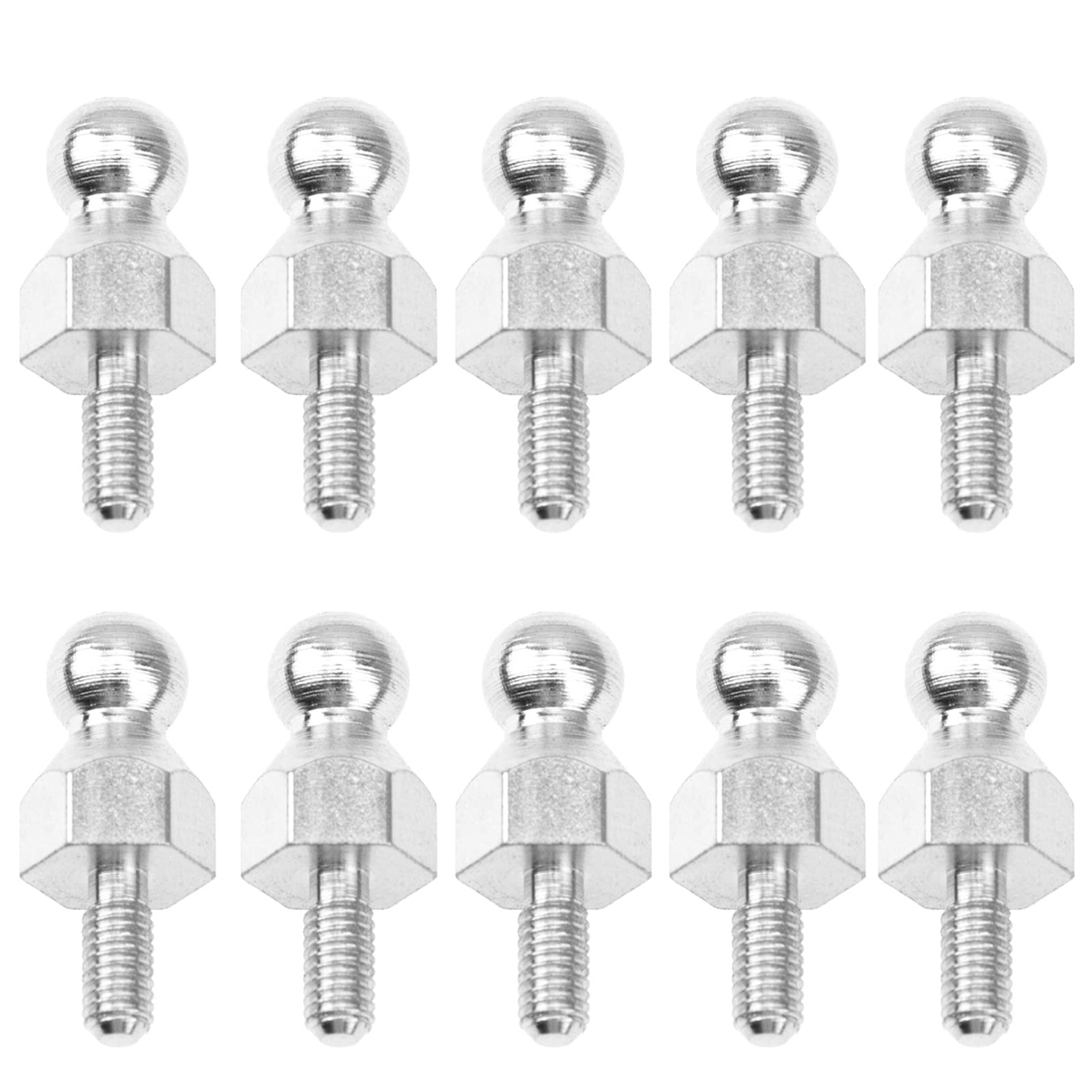 ShareGoo 10Pack Shock Absorbers Ball Mounts Compatible with HSP Redcat Racing Everest Gen7 Volcano EPX/EPX Pro S30 94108 94188 1/10 RC Car