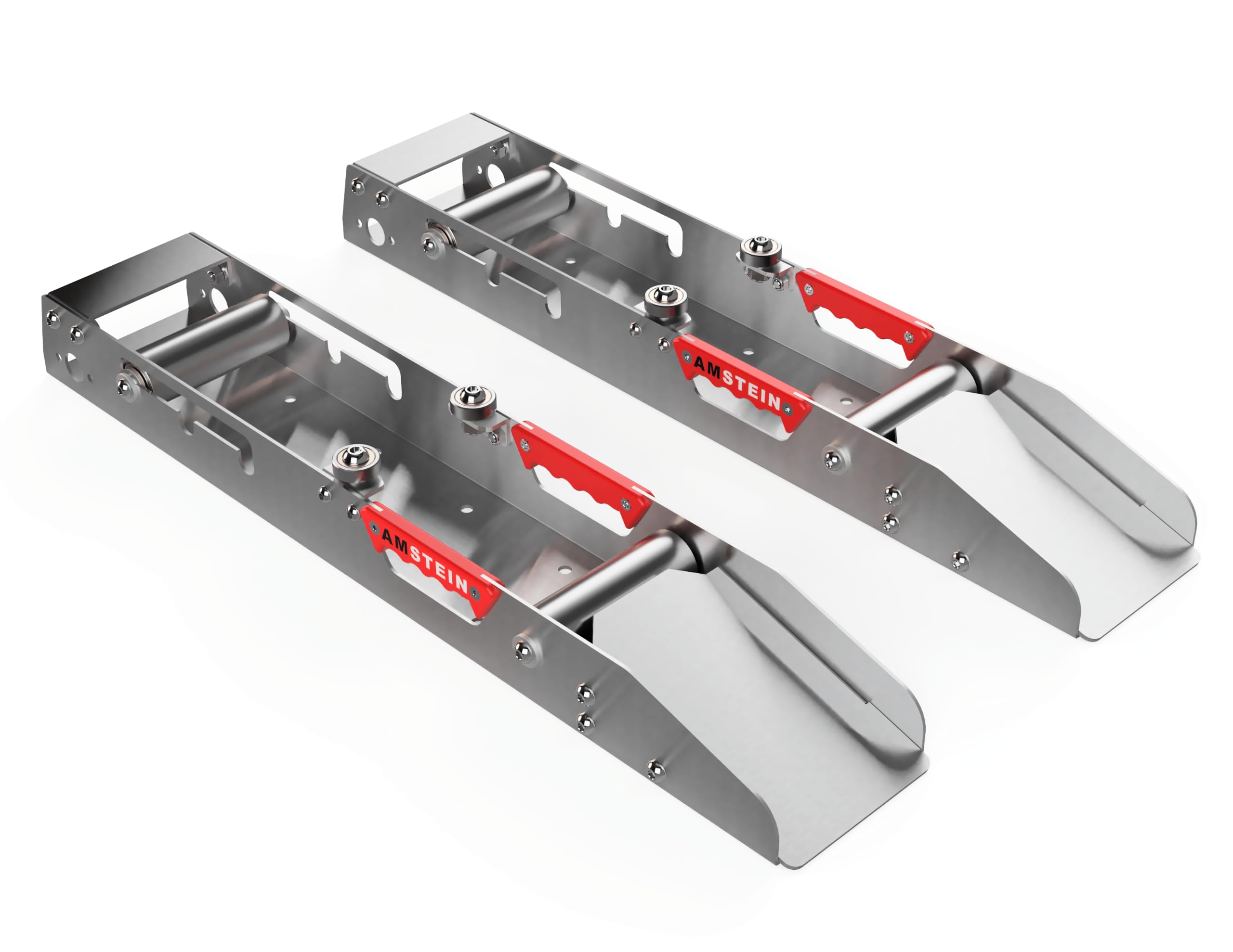 Profi Kabelabwickler AMR-800 für Kabeltrommeln 500-1400 mm - Bis 800kg Tragkraft - Robuster Trommelabroller Verzinkt mit 3-stufiger Rollenverstellung für Elektroinstallation & Baustelle