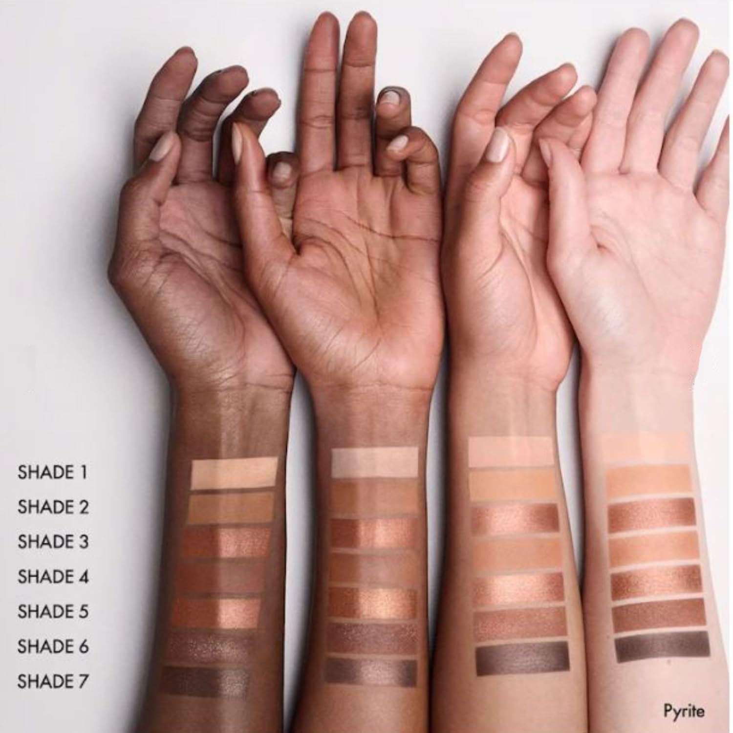 SEPHORA Favorites Precious Gemstones Pyrite Eyeshadow Palette - 7 SHADES