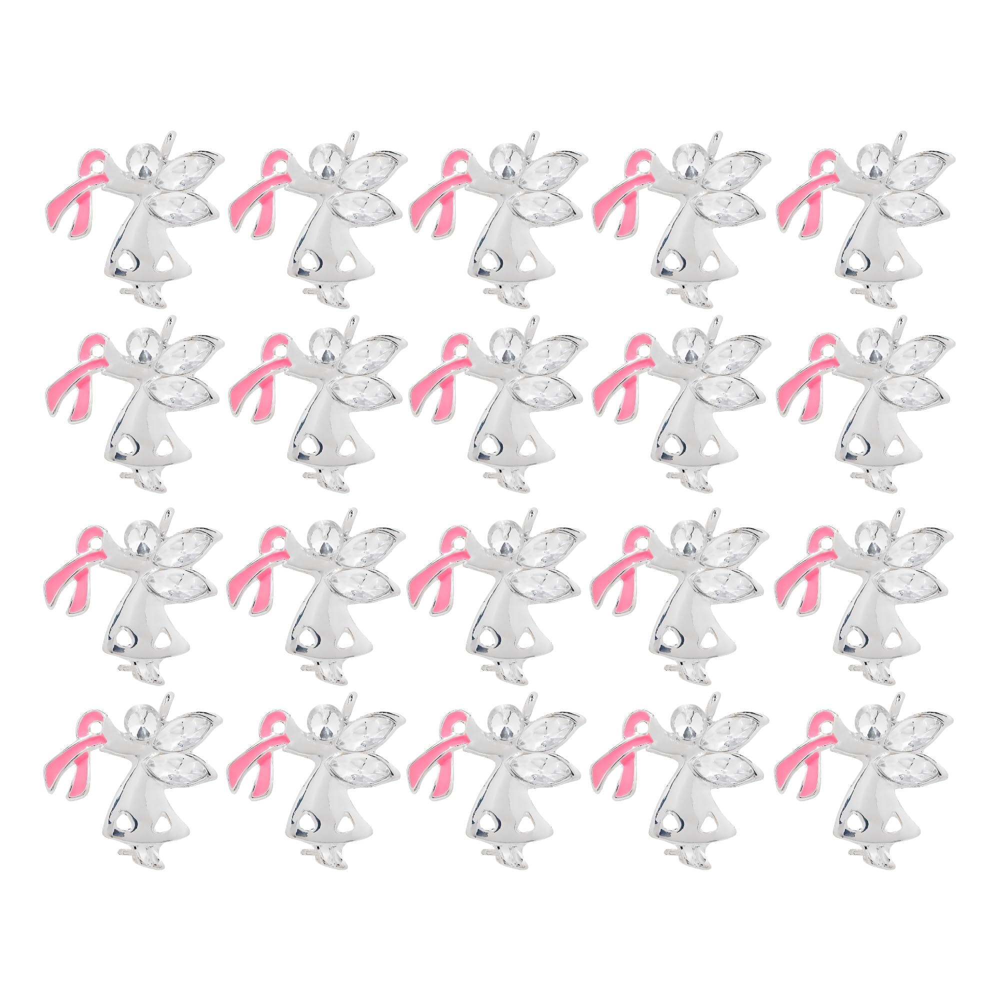 25/50/100/500pcs Breast Cancer Pins - Bulk Pink Ribbon Pins for Breast Cancer Awareness - Perfect for Support Groups, Events, Promotional Gift-Giving and Fundraising