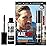 Blackbeard for Men Instant Beard Color - All Day Beard, Mustache, Eyebrow, and Sideburns Color - Temporary, Hypoallergenic Beard Dye Alternative - Up to 45 applications - Light Medium Brown, 1 Pack