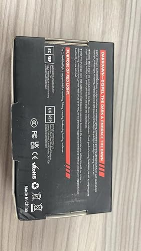 Miniatura 8 de DARKDAWN Redlight Linterna recargable USB, mini linternas LED de luz roja enfoque ajustable, luz de flash portátil con clip de bolsillo para pesca,