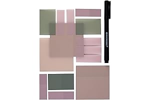 DiverseBee Pastel Clear Stickers for Journaling