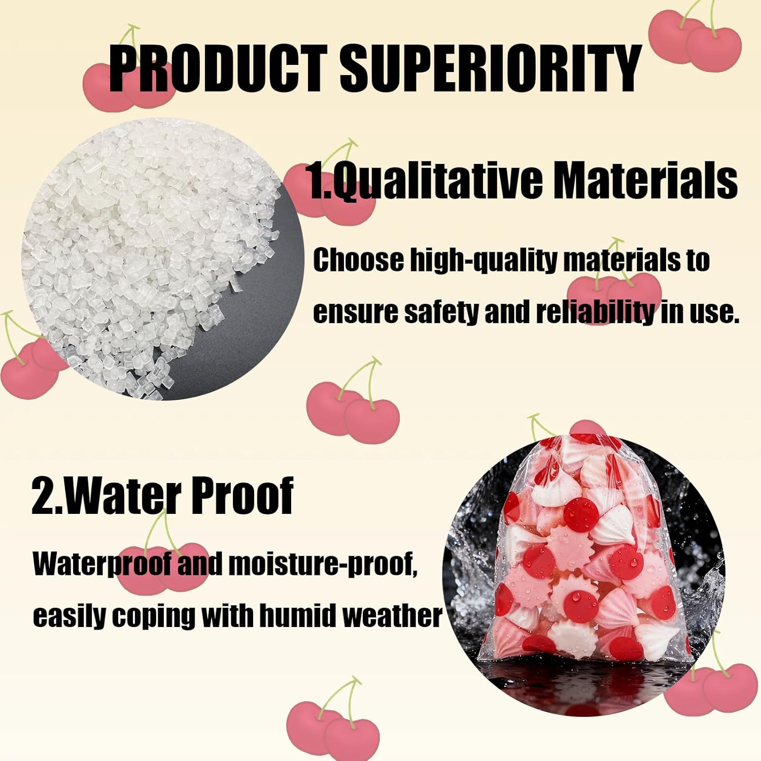 EatnMgan 200Pcs Cellophane Treat Bags,Cellophane Bags,Party Favors Bags Cellophane Treat,Goodie Candy with 220Pcs Twist Ties for Valentine, Birthday, Gift Cookie Snack Packing Party Favor Supplies (Red) - Image 2