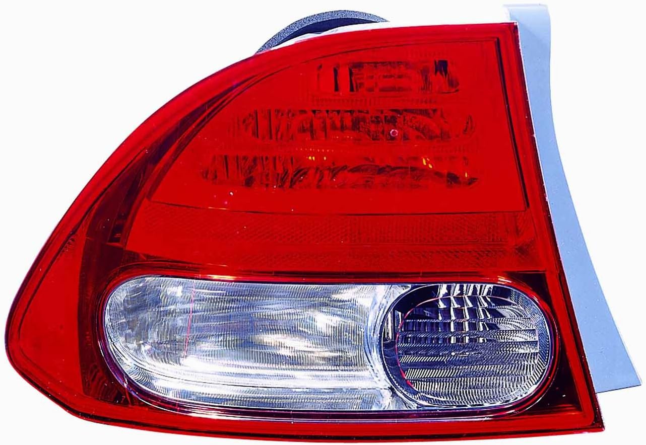 DEPO 317-1979R-UC-CR Replacement Passenger Side Tail Light Housing (This product is an aftermarket product. It is not created or sold by the OE car company)