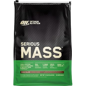 Optimum Nutrition Serious Mouth Chocolate 12 lb [International Delivery]