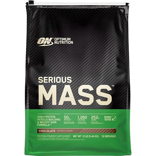 1. Optimum Nutrition Serious Mass Weight Gainer