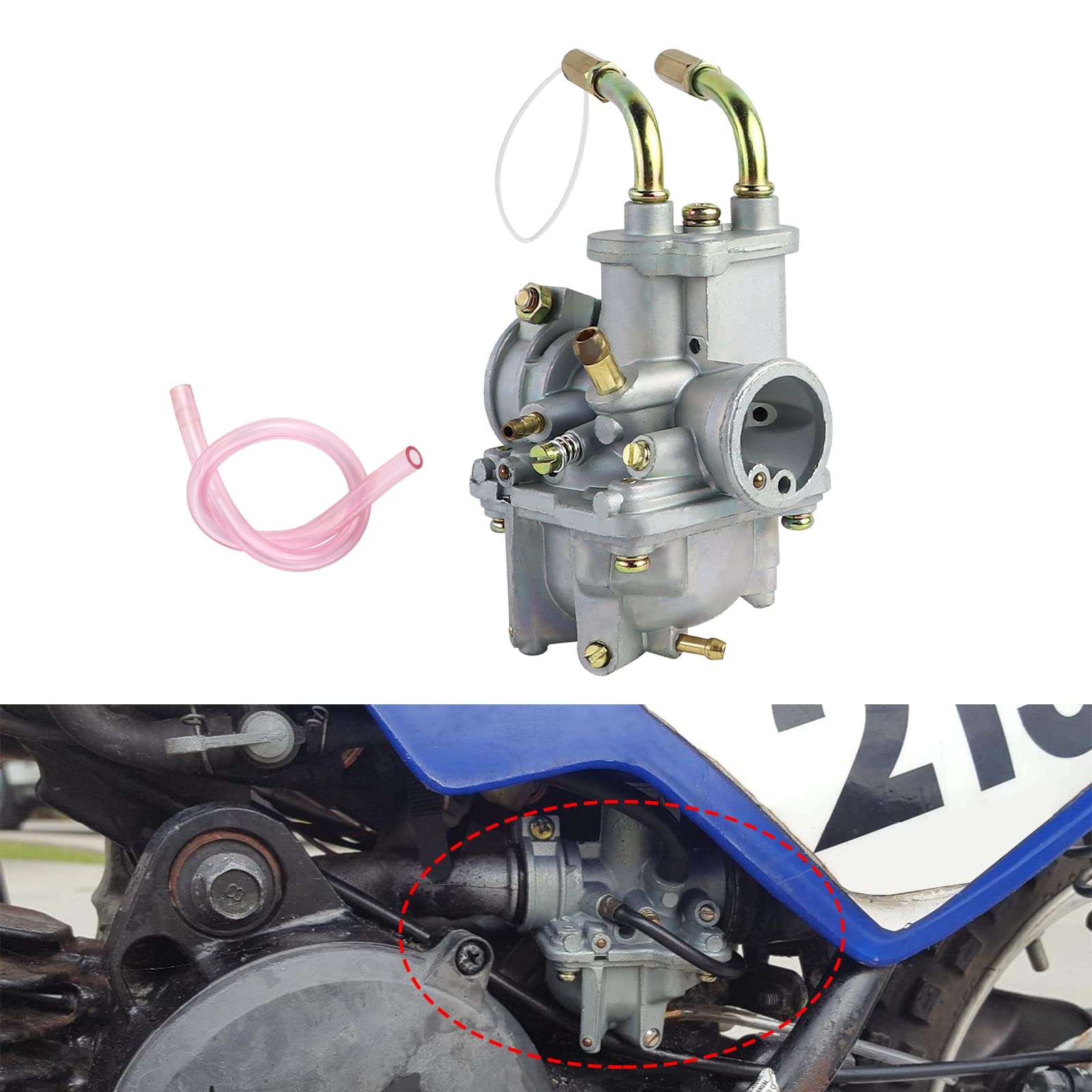 Amazon.com: FLYPIG Carburetor for Yamaha YF60 YT60 Tri-Zinger QT50
