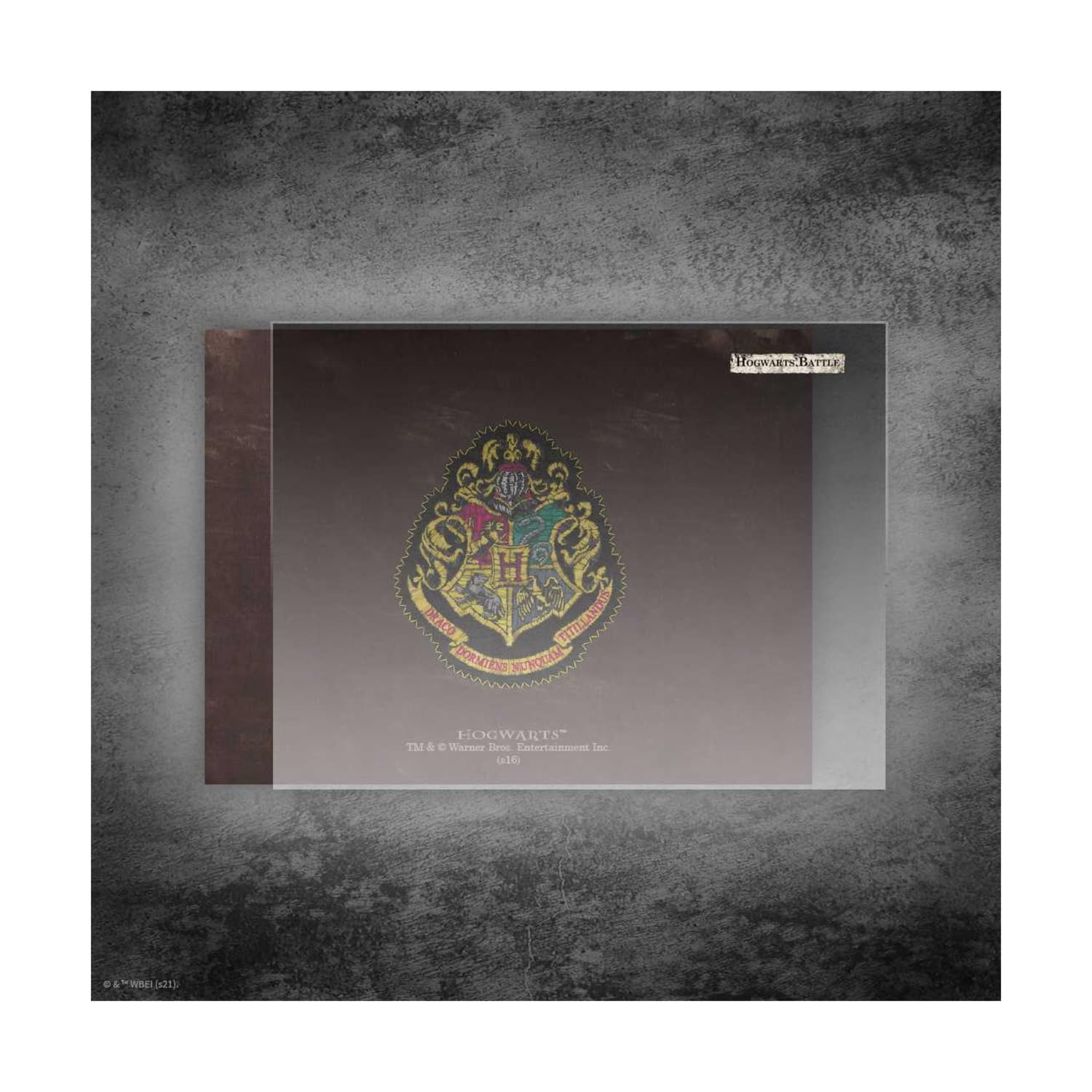 Harry Potter Hogwarts Battle | Square and Large Card Sleeves | 80mm x 80mm  and 80mm x 105mm Card Protector Sleeves for Harry Potter Deckbuilding Games 