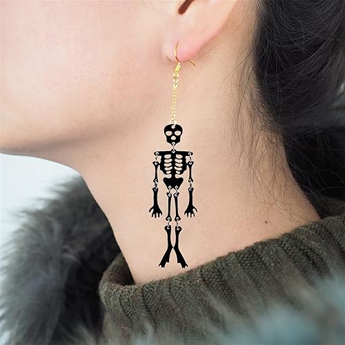 Miniatura 4 de 2 moldes de silicona de resina de esqueleto de calavera de Halloween, moldes de fundición de epoxi para Halloween, manualidades, fabricación de