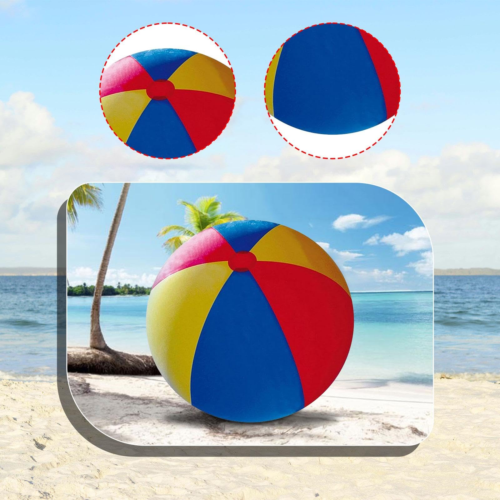 Pallone Da Spiaggia Gonfiabile per Giochi Da Giardino, Biliardo in PVC, Giocattolo Interattivo.