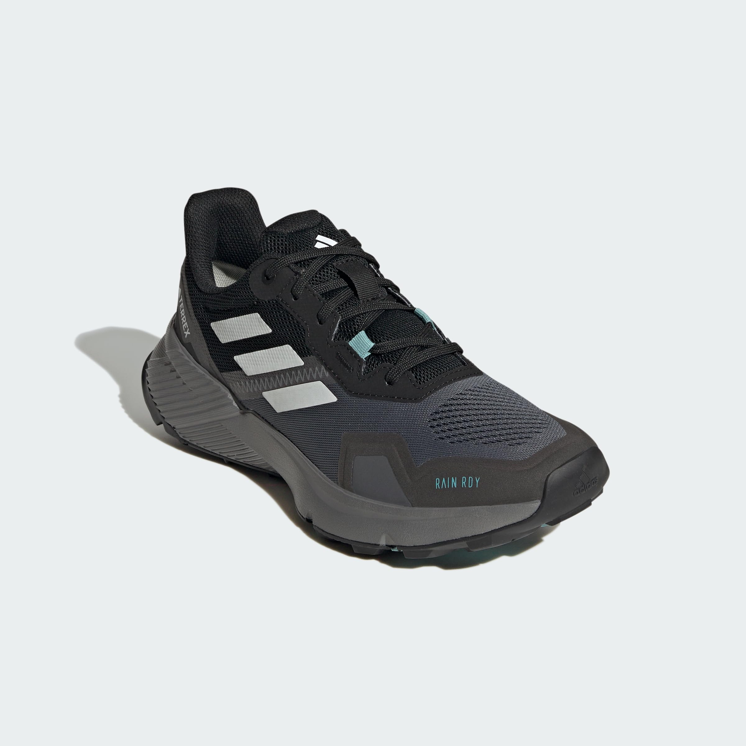 adidas Mujeres Terrex Soulstride Rainready Zapatillas para Correr Zapatilla Trail Cblack/Crywht/Grefou - Negro