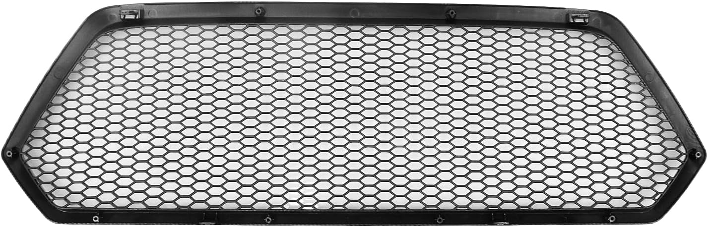 Front Bumper Grille Grill Mesh Guard For Subaru Legacy Outback 2015-2017 Matte Black Gloss Black Carbon Fiber Look
