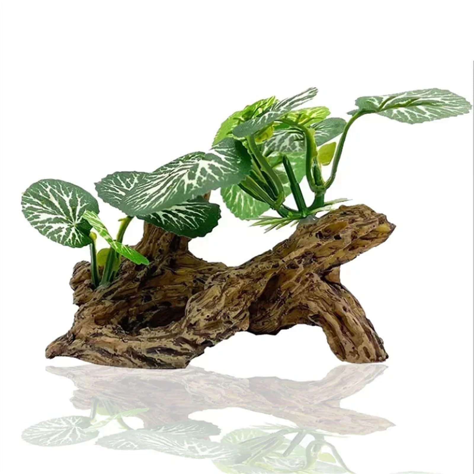 Plantas Artificiales Acuario Decoración de simulación de pecera de Acuario con Hierba submarina(Big Drift)