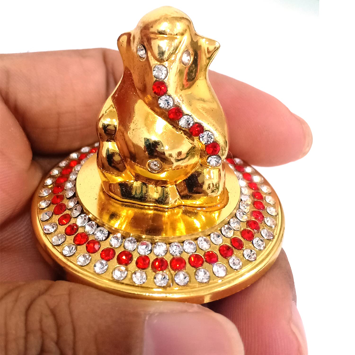 Buy Golden Ganapati Murti Ganesha Murti for Car Dashboard Ganesh