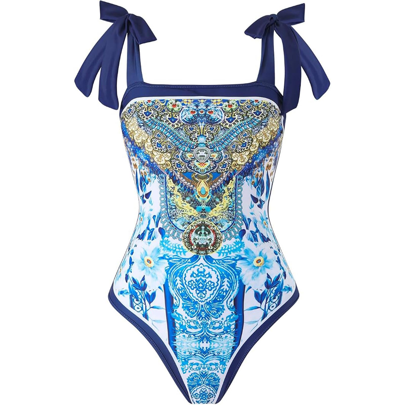 Traje baño Entero Elegante Cobertura Moderada SPA Playa vacacional Mujer