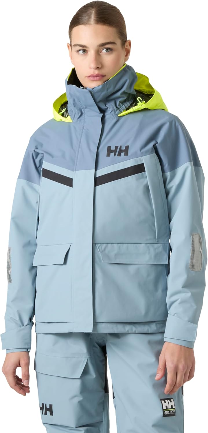 Helly Hansen Women's Pier Jacket 4.0 - Waterproof Sailing Jacket - Breathable Windbreaker - Adjustable Hood Rain Coat
