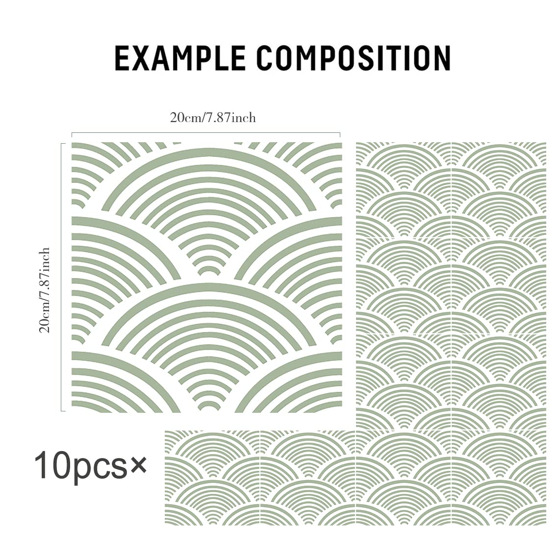 Azulejo Adhesivo Baño Pegatinas Para Azulejos - 40 Adhesivos Decorativos  10x10cm - Impermeables Para Cocina Y Baño Vinilo, image size:1140x1140