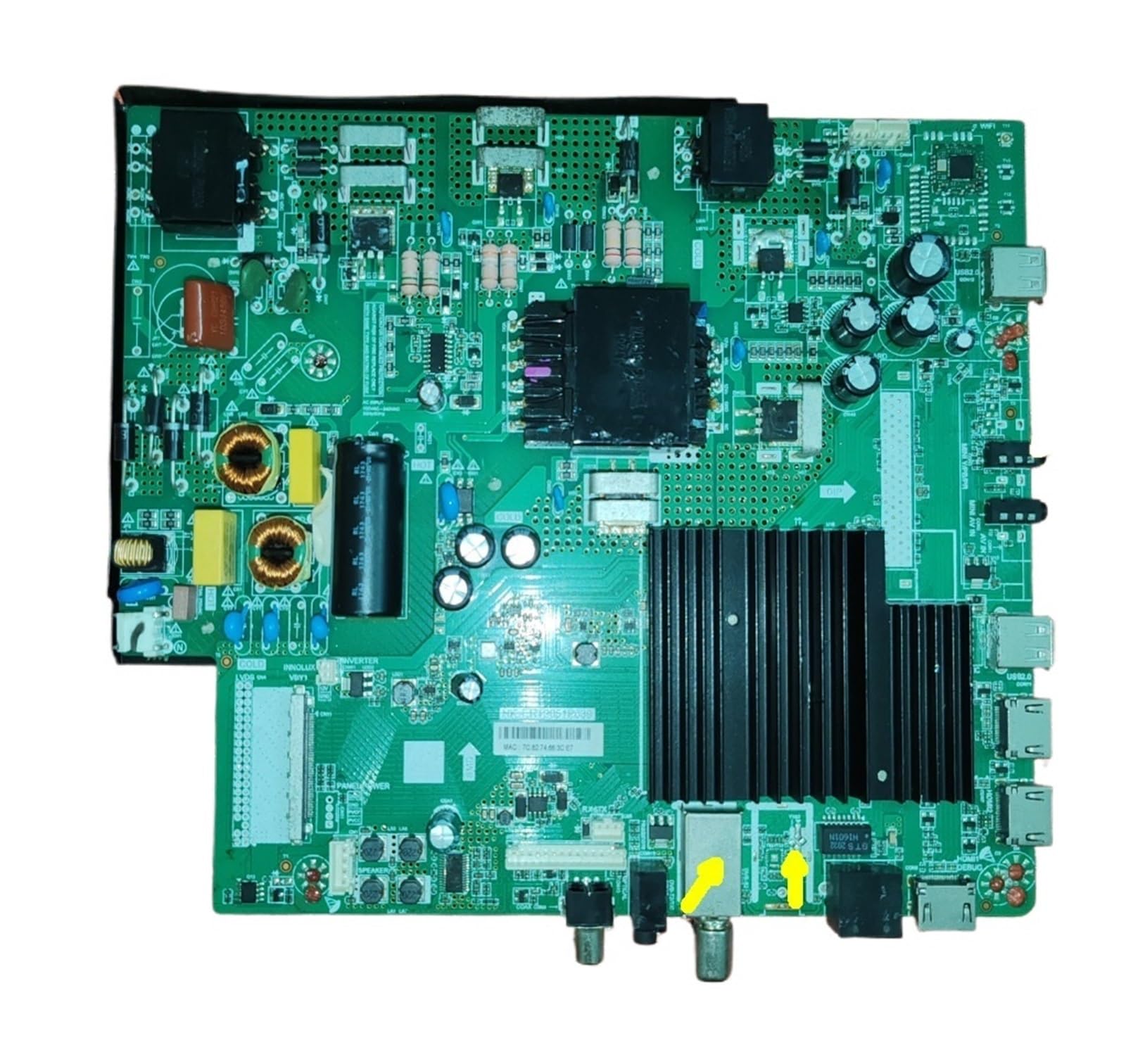 Placa Base For TV Con Red WiFi 4K 3 En 1 HK.T.RT2851P839, 3 Especificaciones(1T NOCI)