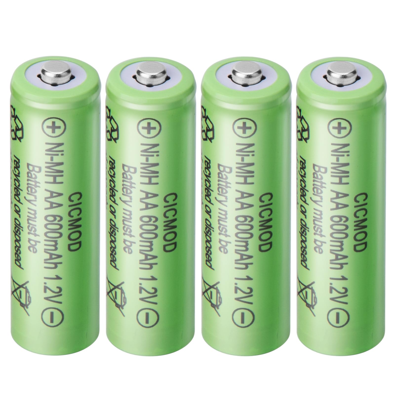 CICMOD Akku AA 600 mAh (4 Stück)