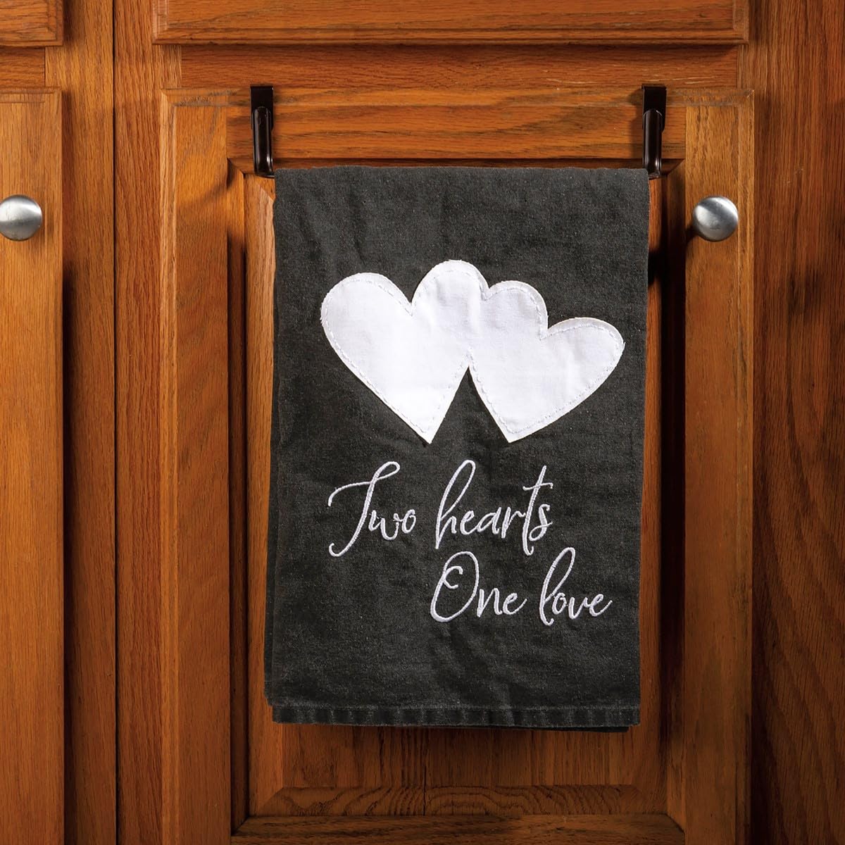Toalla de cocina - Two Hearts One Love