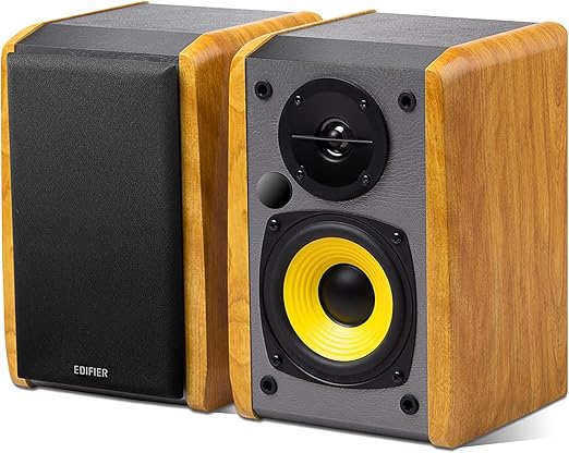 MONITOR DE ÁUDIO R1010BT BLUETOOTH 24W RMS EDIFIER – MADEIRA