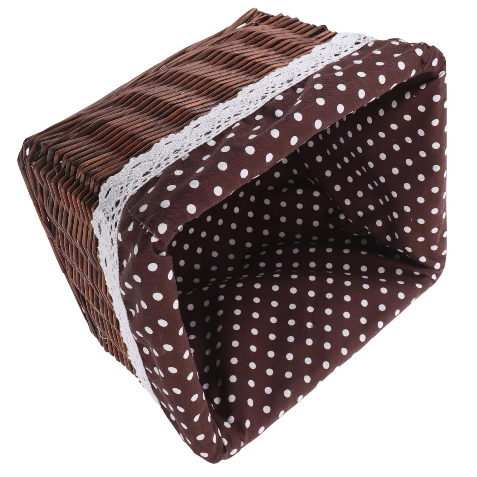Panier en osier pour linge et jouets dans la chambre d'enfant