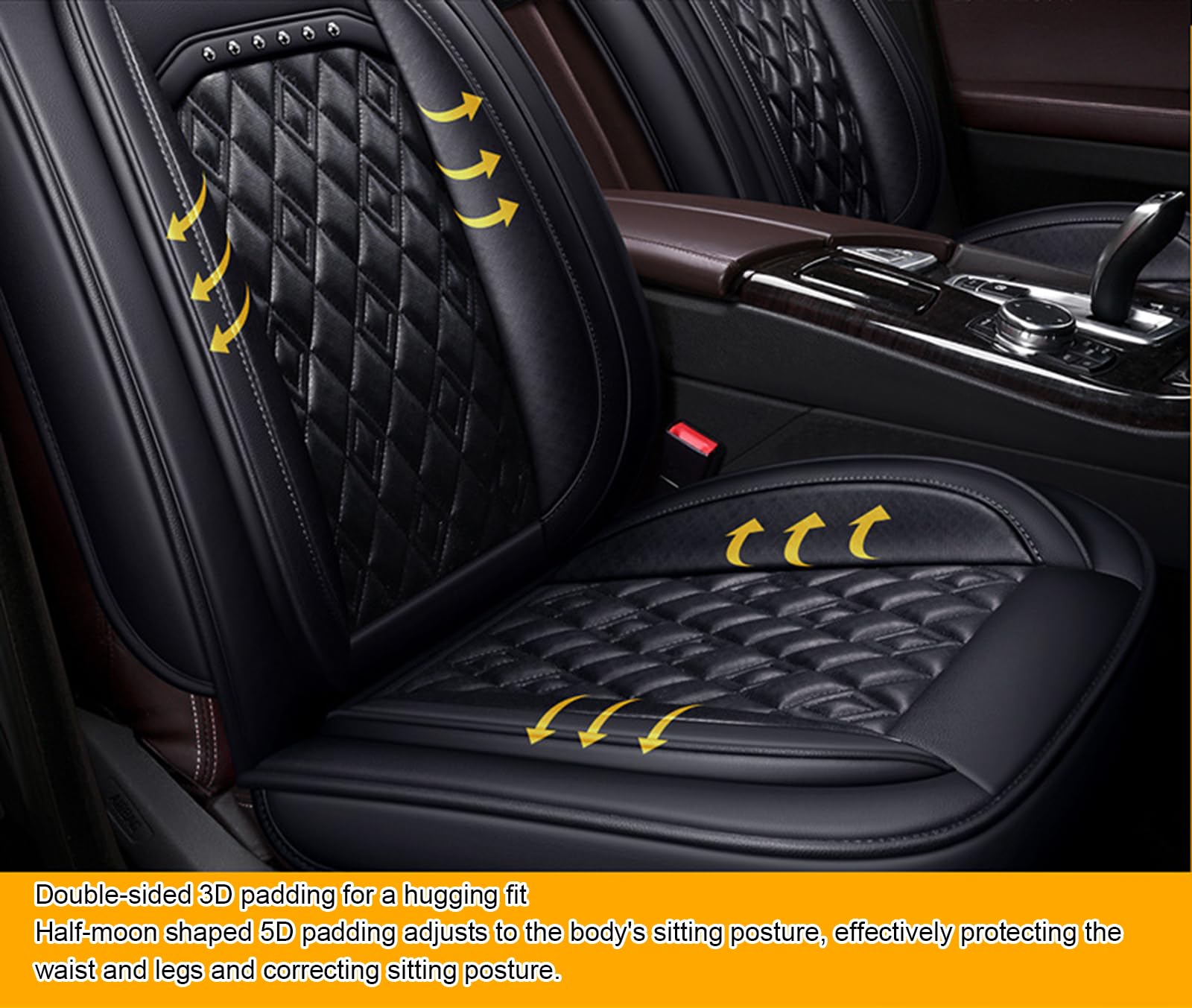 COPERCHI di Auto CAPERCHI- COPERCHI di Auto Auto Auto Comuni COPERCHI Auto Auto 5 SETTI Set in FATTURA UNIVERSALITURA, Fit Universale Compatibile airbag.,A