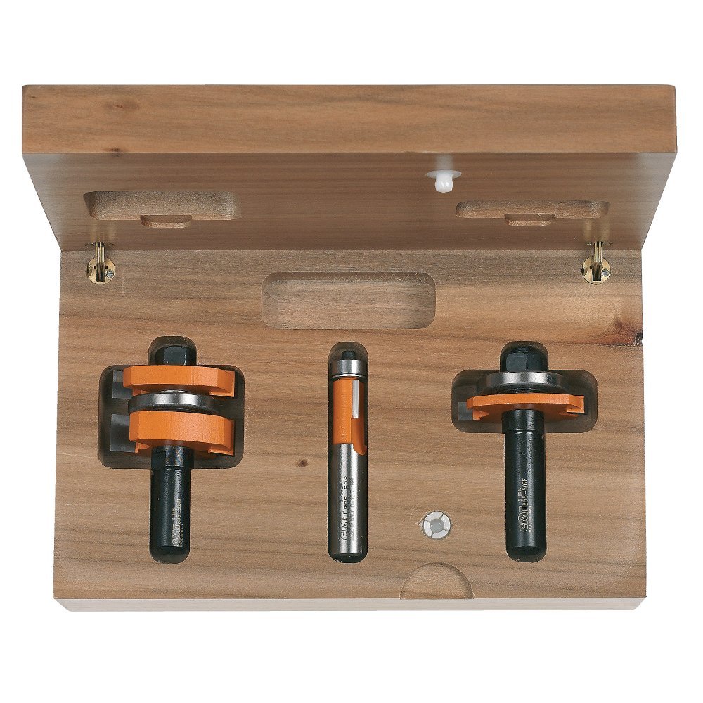 Eviter le jeu des planches avec le kit rainure et languette CMT en bois dur 1/2