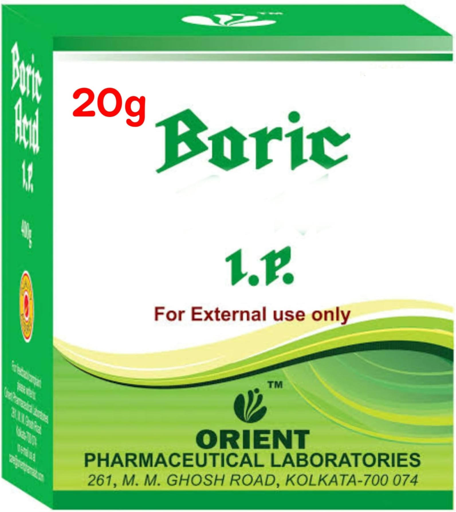 Boric Acid for All purpose Cleaner | Multi-Purpose Boric Acid Powder, 100% Pure, for Cockroaches, Carrom, Rice Preservation, Cleaning