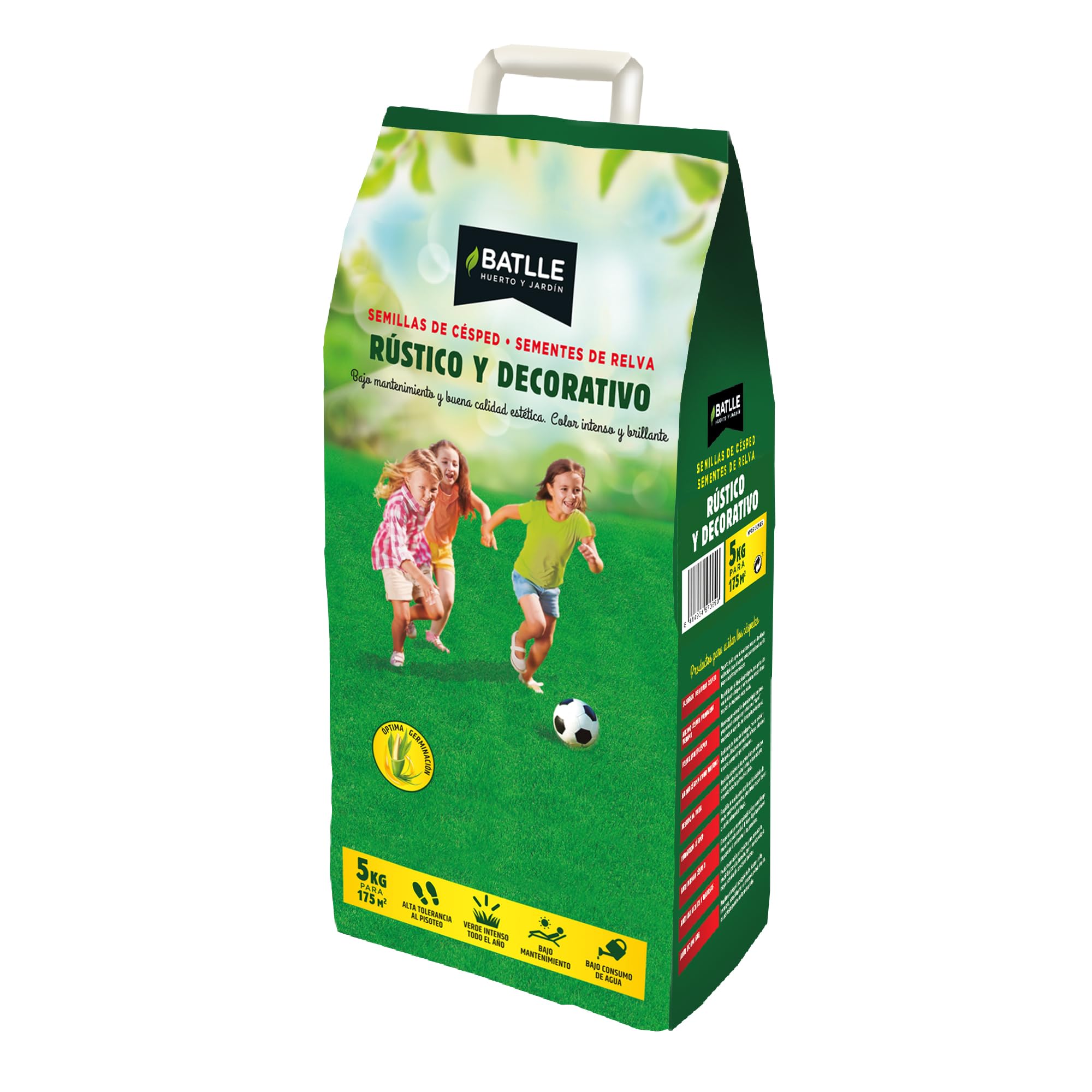 Semillas Batlle Césped rústico y decorativo - 5kg