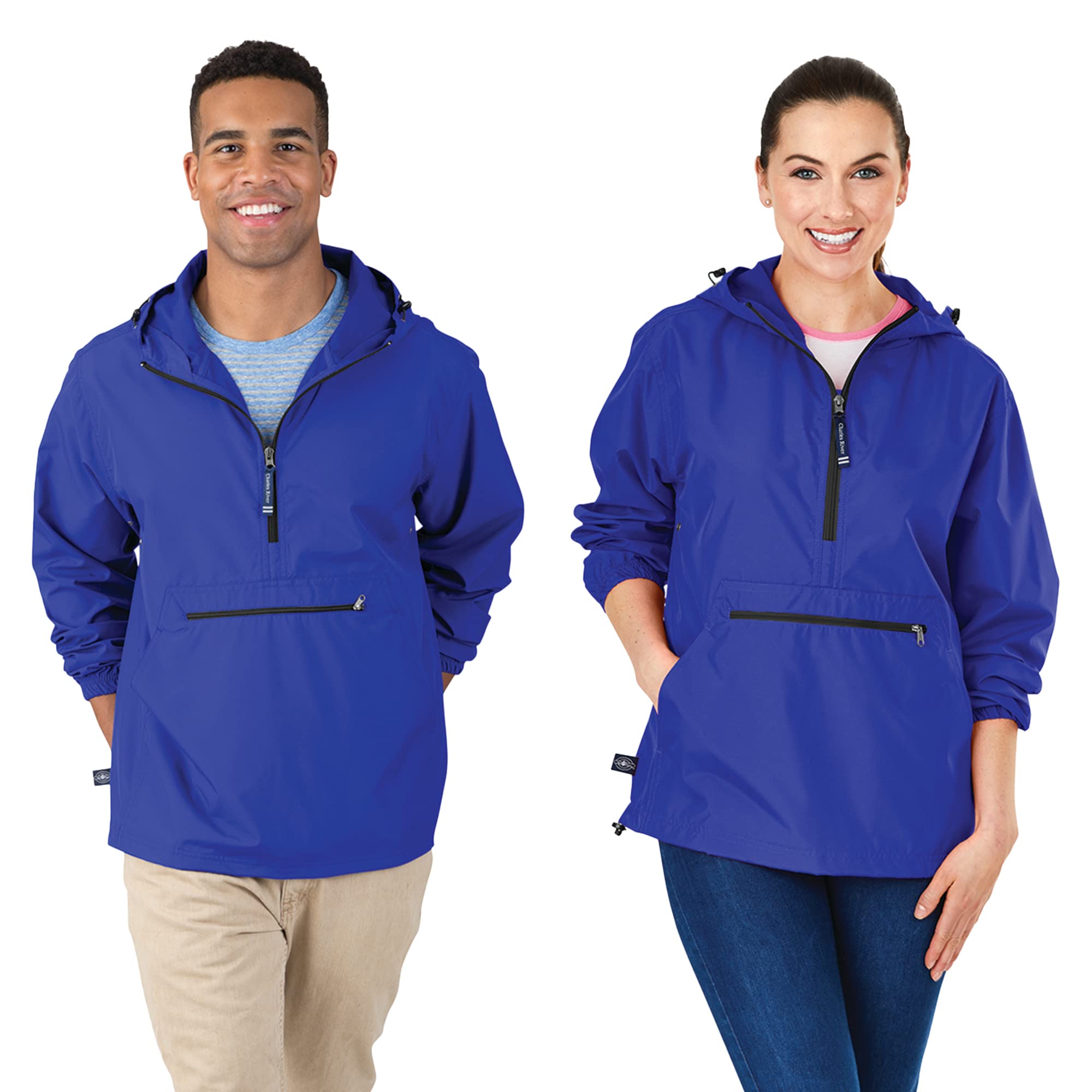 Charles River Pack-n-go Wind & Water-resistant Pullover (Reg/Ext Sizes)