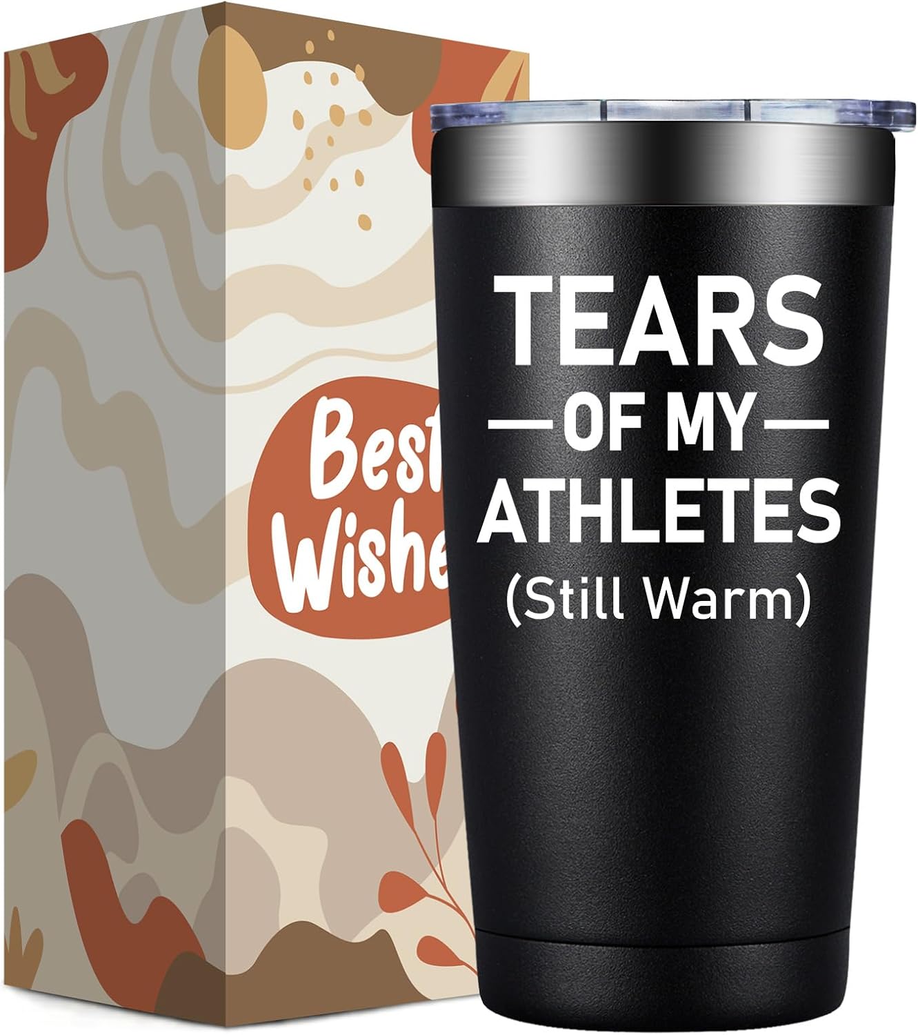 Athletic Trainer Coach Gifts - Basketball, Soccer, Swim Coach Gifts - Christmas Sports Appreciation Coaches Gift for Men Women - 20oz Trainer Tumbler