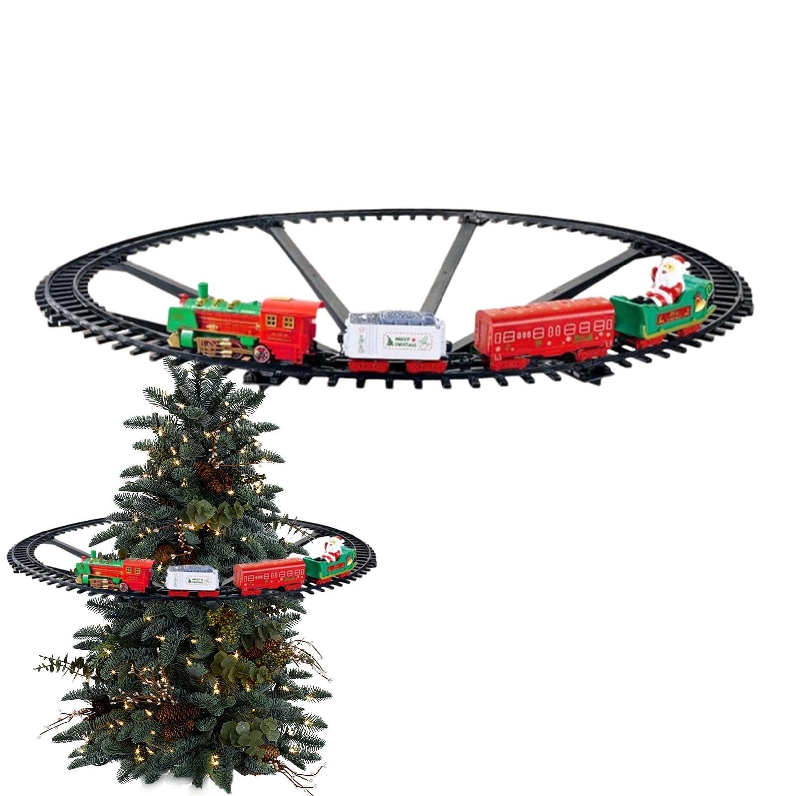 Amazon | クリスマス飾り 電車 クリスマス列車 列車おもちゃ 模型列車